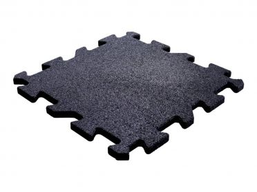 Lifemaxx Puzzelmat 20mm Crossmaxx jigsaw rubber tegel (50 x 50 cm) 