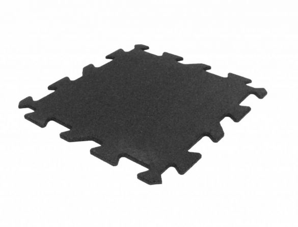Lifemaxx Puzzelmat 10mm ECO rubber tegel (50 x 50 cm)  LMX1365
